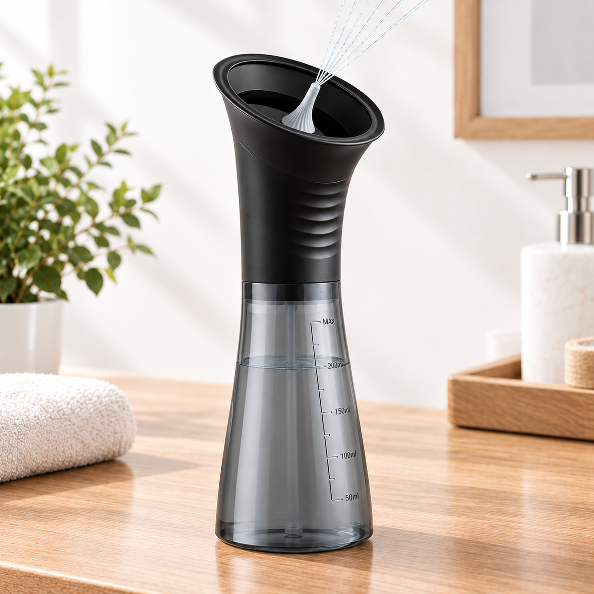 Irrigador de oídos OtiPure con doble depósito y pantalla LED